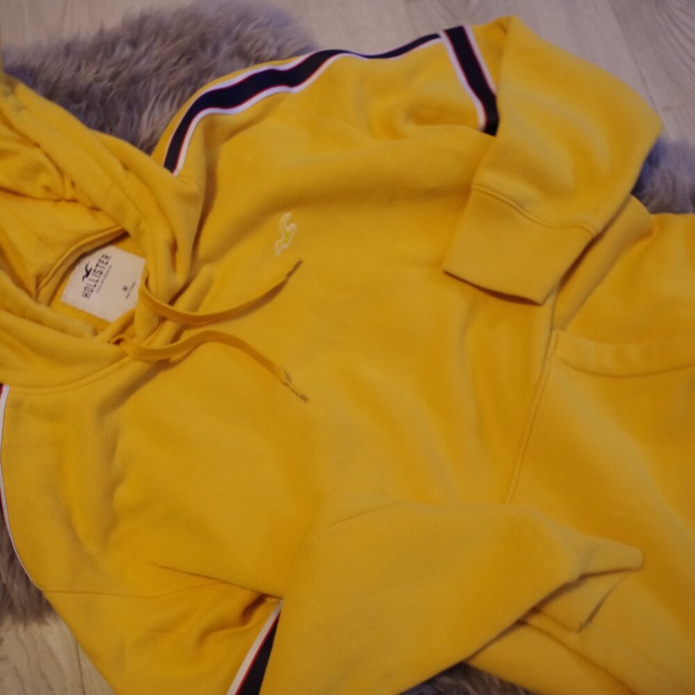 New Mustard Color Hollister California Hoodie